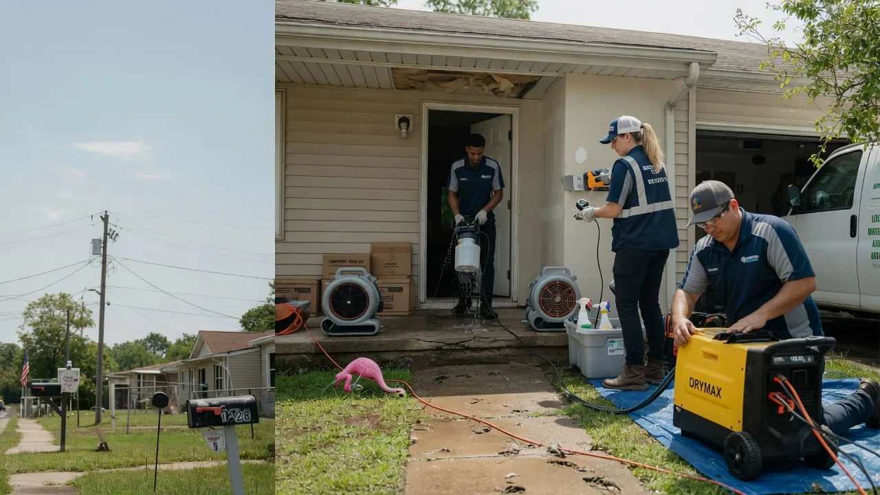 Storm Damage Water Removal in Franklin, TN near me